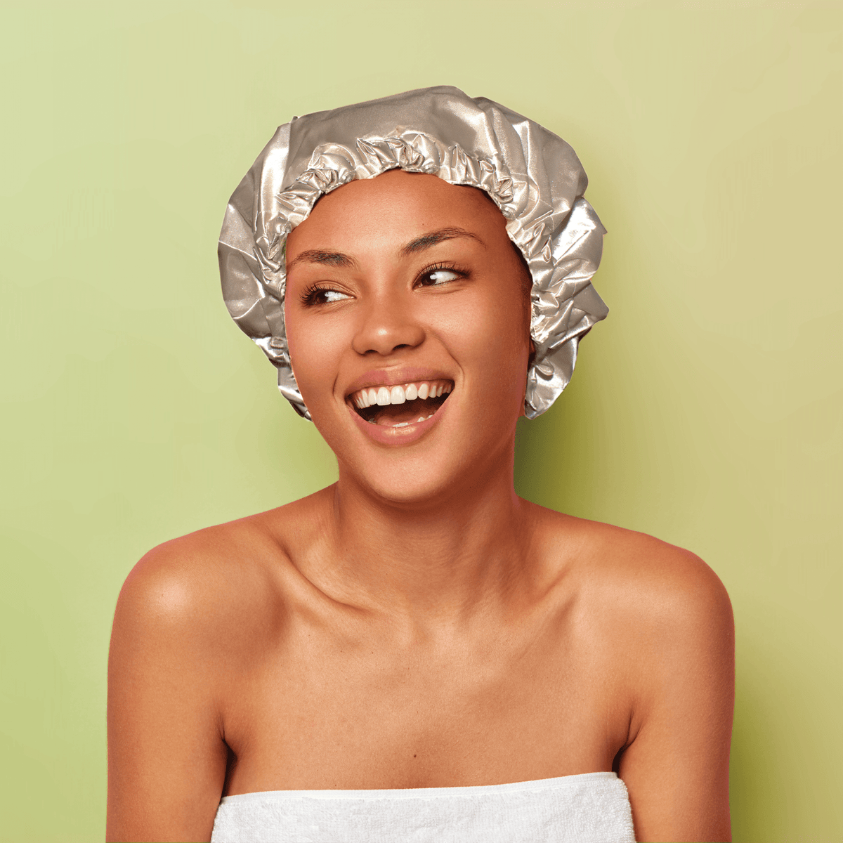Mencd MEND Satin Shower & Sleep Cap – NIGHT