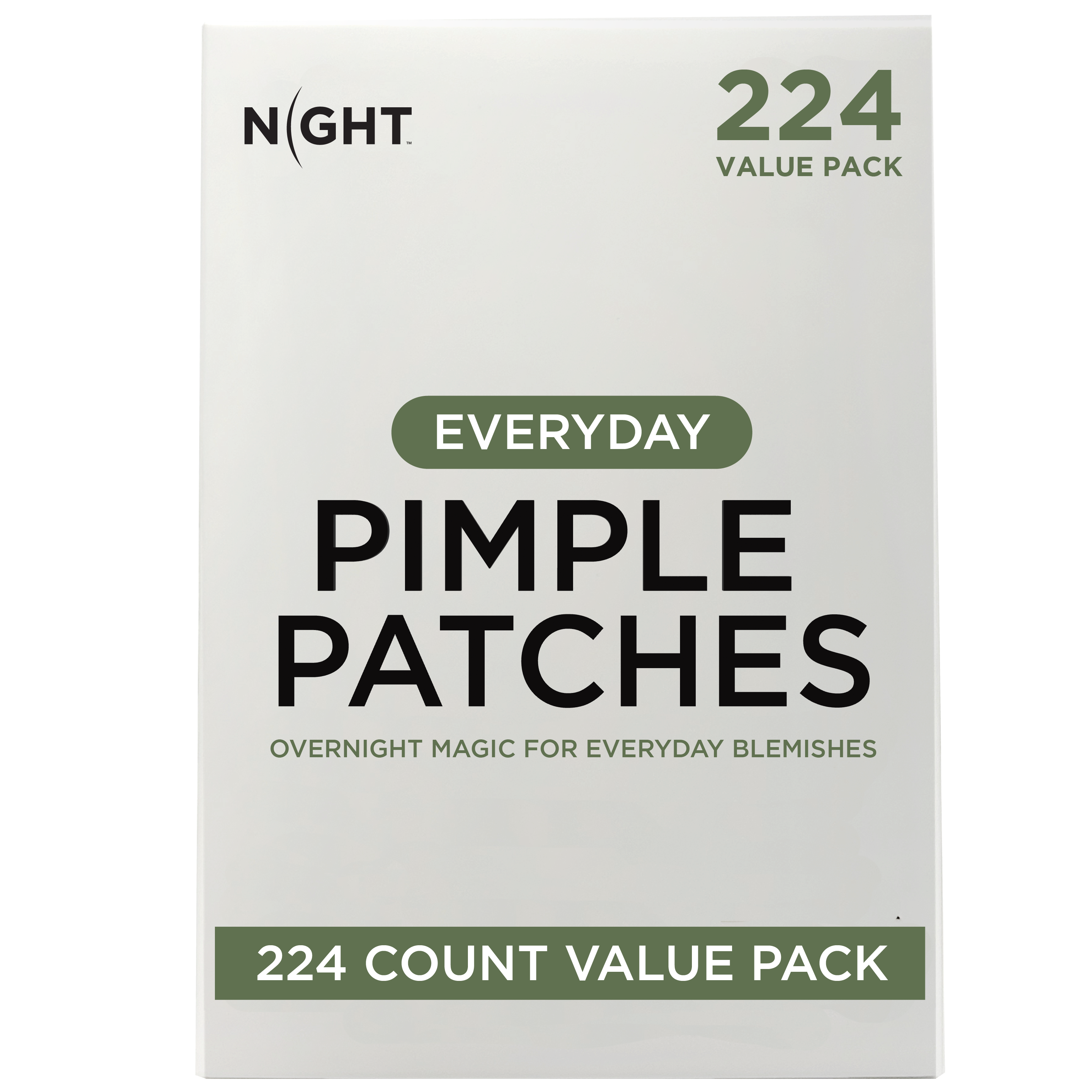 NIGHT Duplicate Everyday Pimple Patches, Ultra Value Pack, 224 Ct