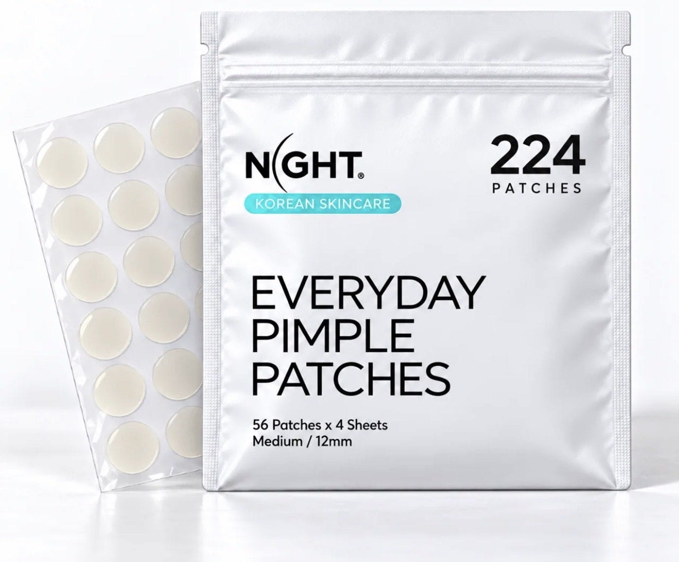 NIGHT Duplicate Everyday Pimple Patches, Ultra Value Pack, 224 Ct