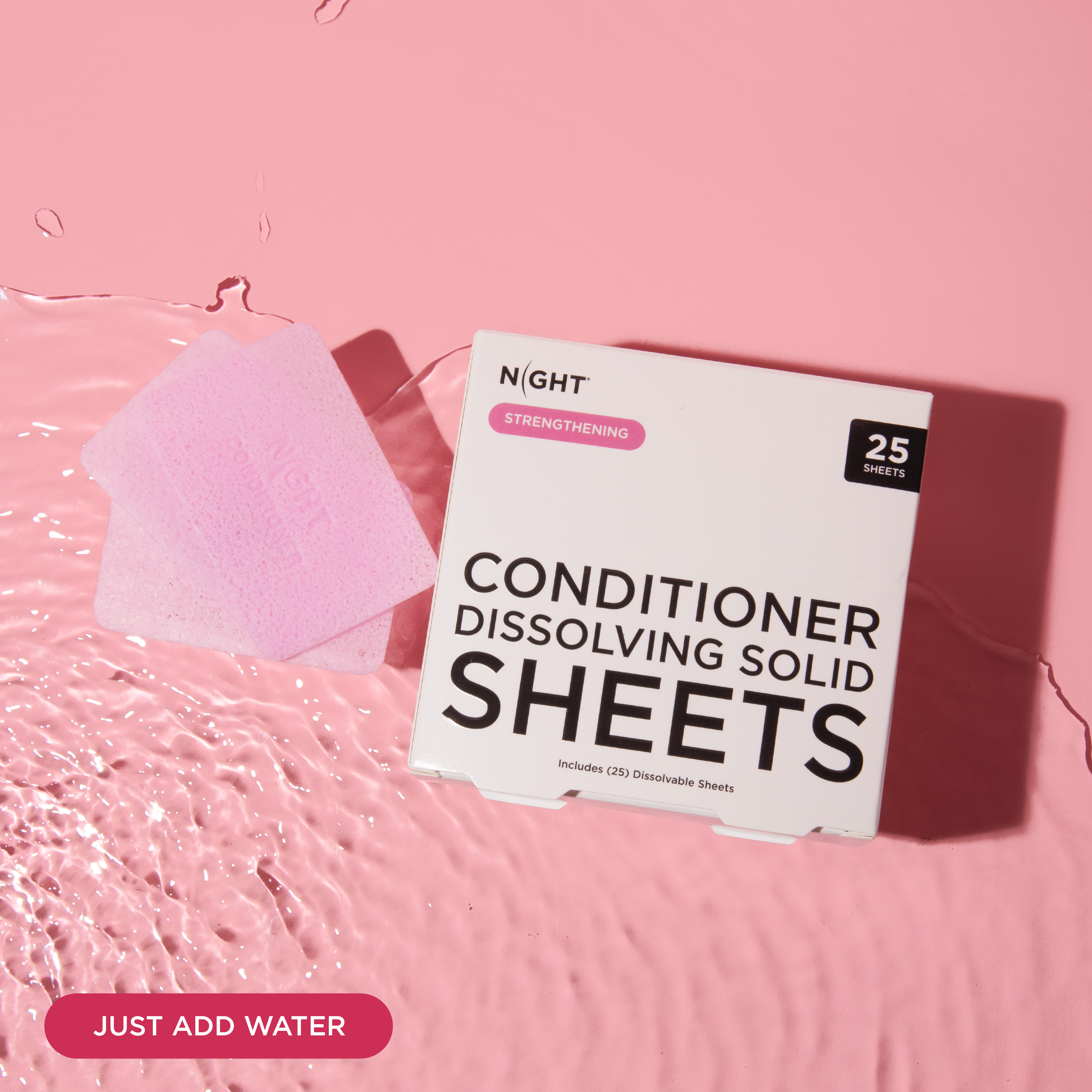 NIGHT Duplicate Magic Conditioner Sheets, Instantly Dissolves