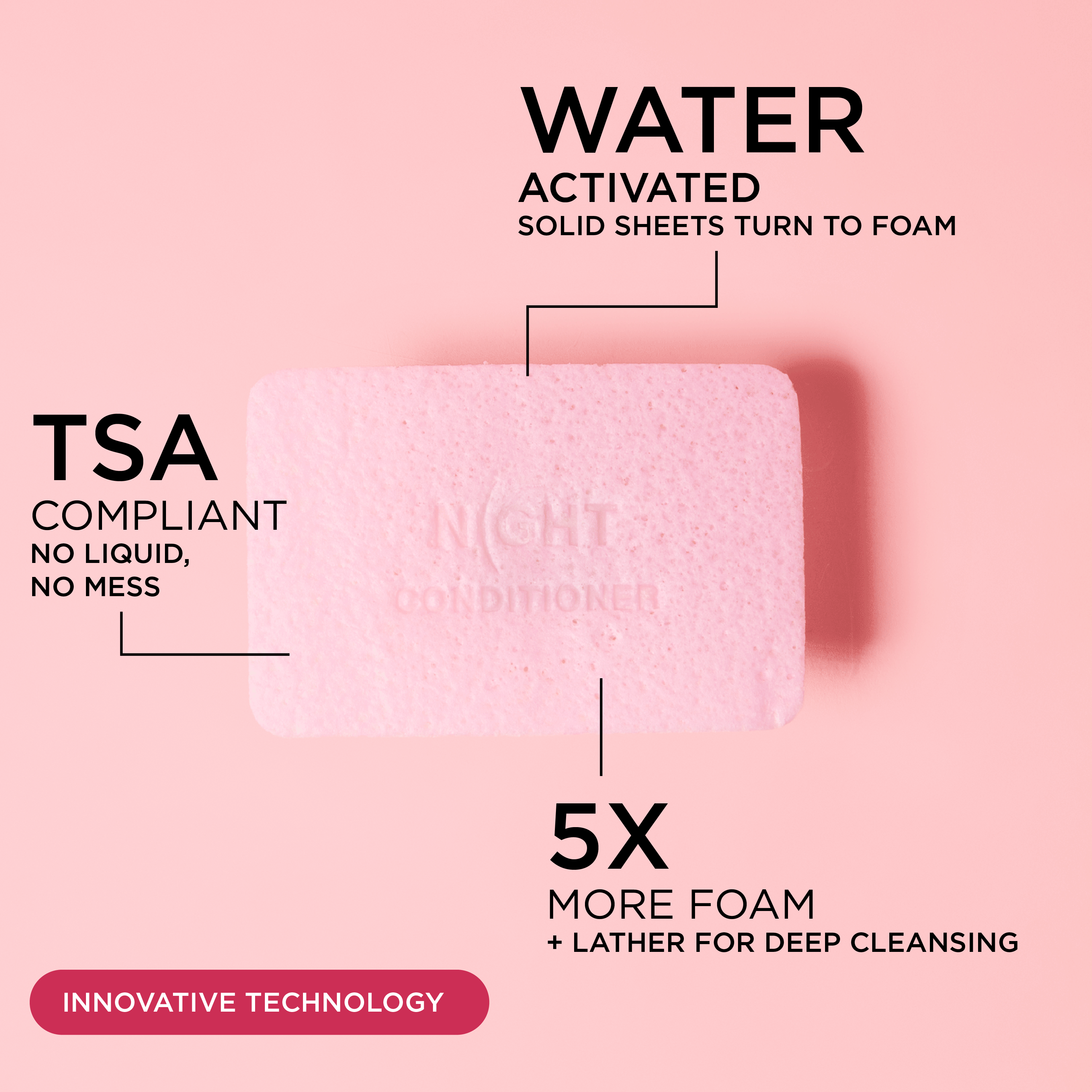 NIGHT Duplicate Magic Conditioner Sheets, Instantly Dissolves