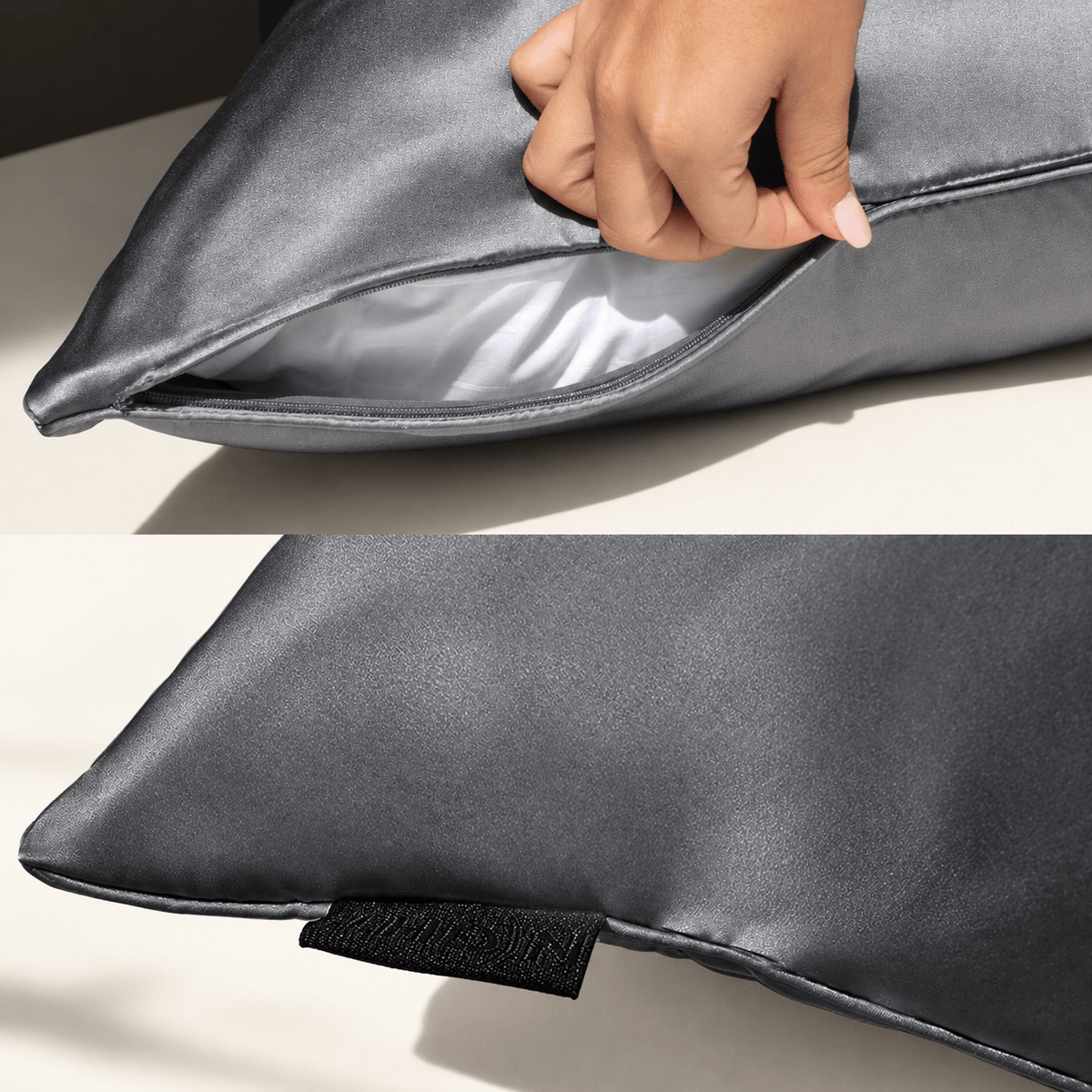 NIGHT Duplicate Silk Sleep Set, Pillowcase & Eye Mask