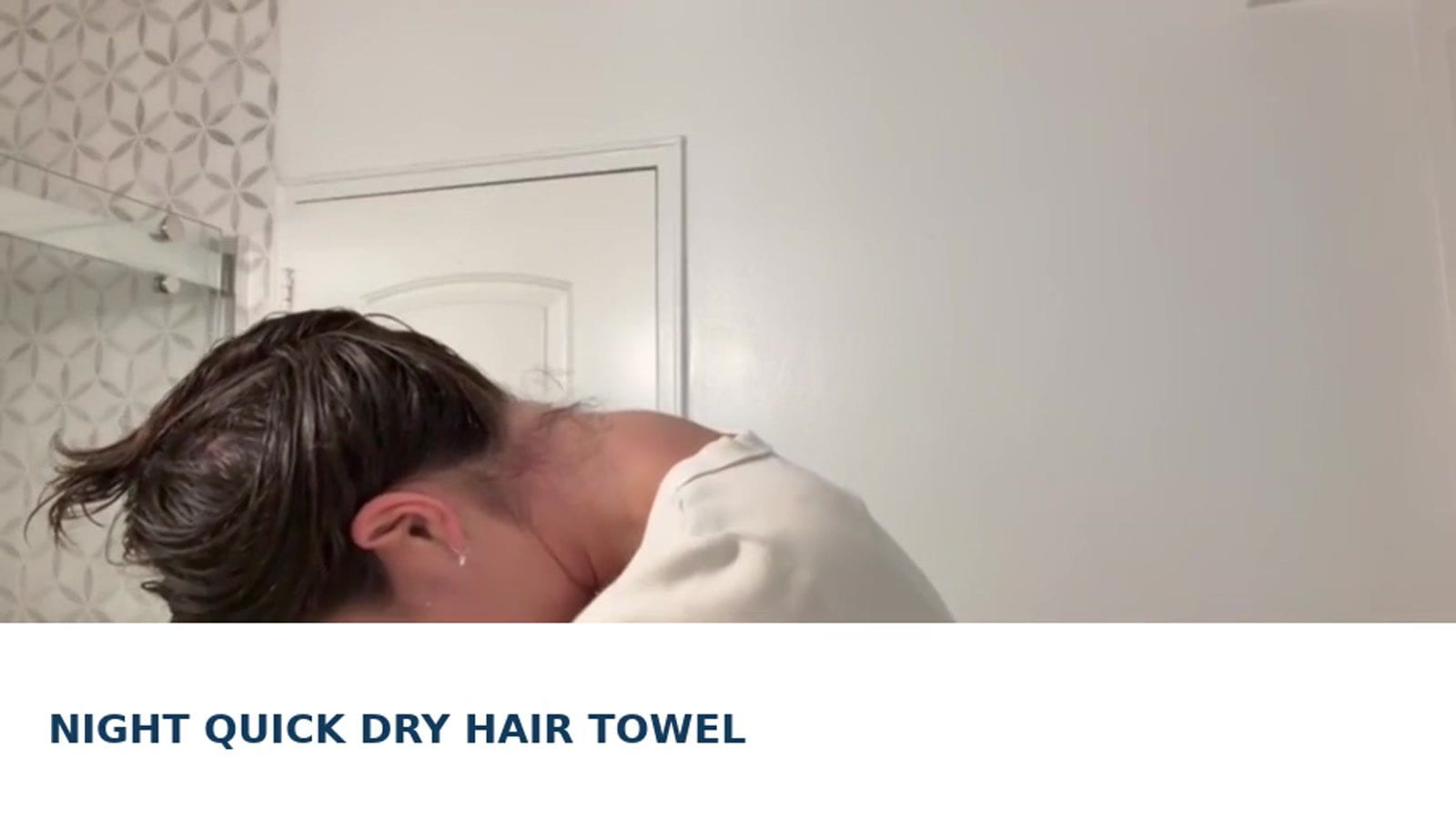 NIGHT HAIR ACCESSORIES Quick Dry Hair Towel