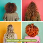 NIGHT HAIR ACCESSORIES Satin Bonnet, Tie