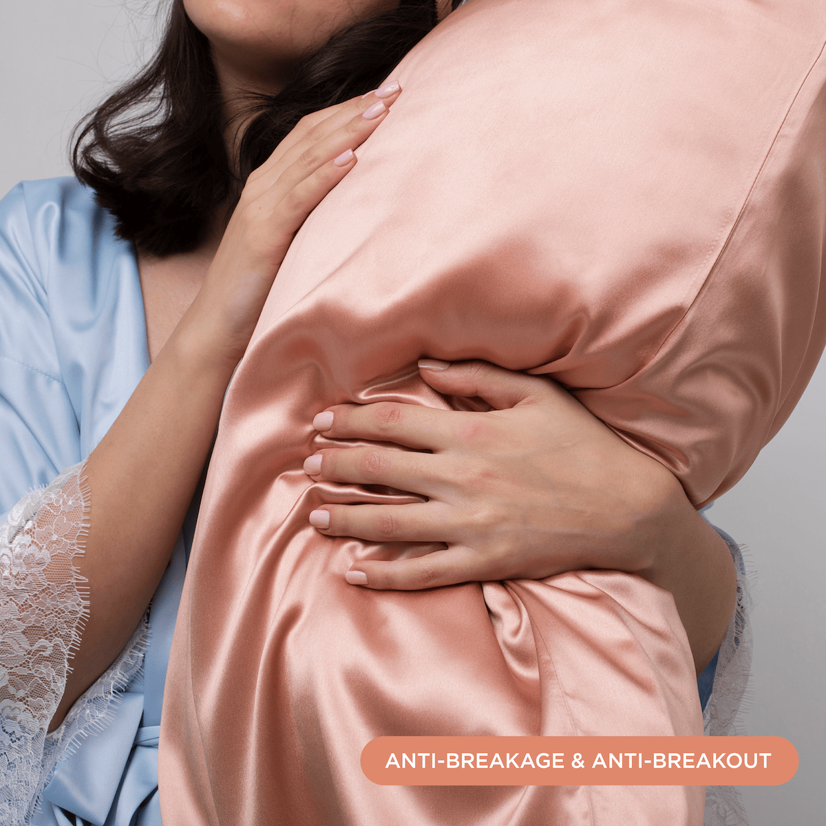 NIGHT PC + Scrunchie Satin Haircare Set, Pillowcase & Scrunchies