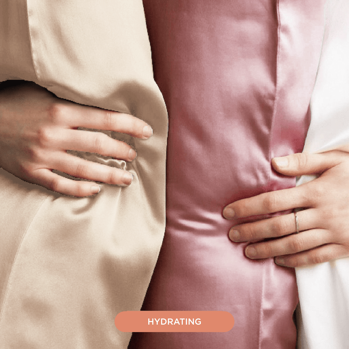 NIGHT PC + Scrunchie Satin Haircare Set, Pillowcase & Scrunchies