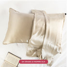 NIGHT PC Silk 100% Mulberry Silk Pillowcase, 2 Pack