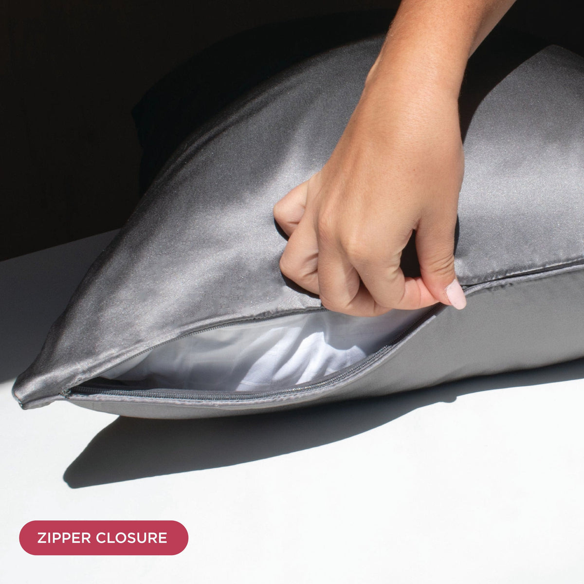 NIGHT PC Silk 100% Mulberry Silk Pillowcase, 2 Pack