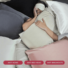 NIGHT PC Silk Silk Pillowcase, 100% Silk, Zipper