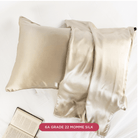 NIGHT PC Silk Silk Pillowcase, 100% Silk, Zipper