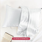 NIGHT PC Silk Silk Pillowcase, 100% Silk, Zipper