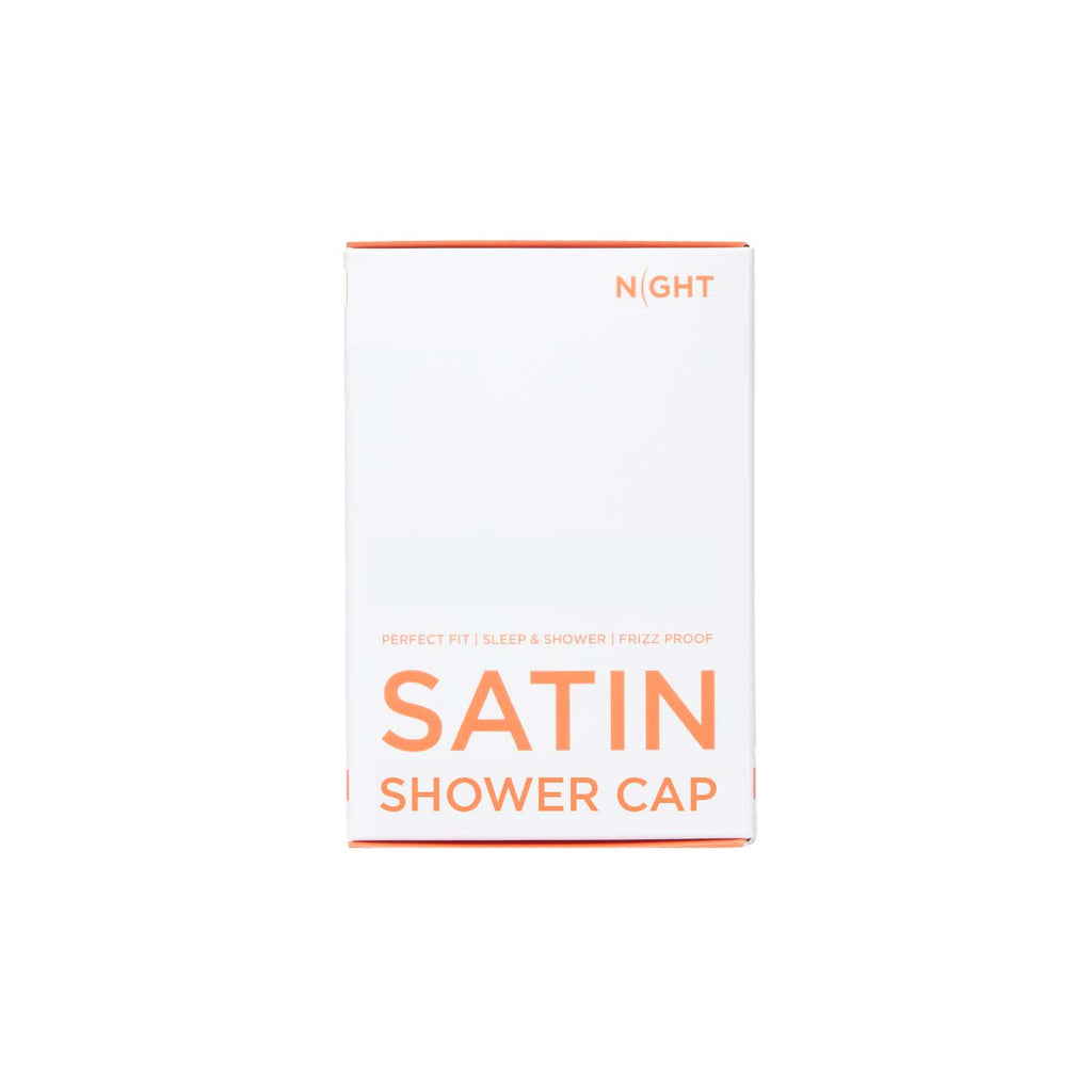 NIGHT Duplicate Satin Shower Cap