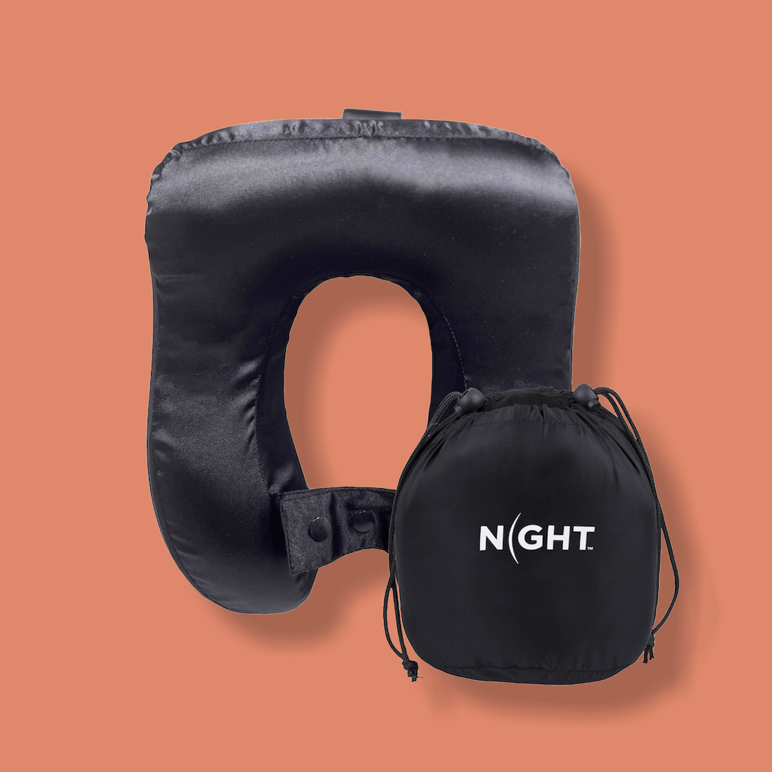 NIGHT TRVL PLW Satin Travel Pillow