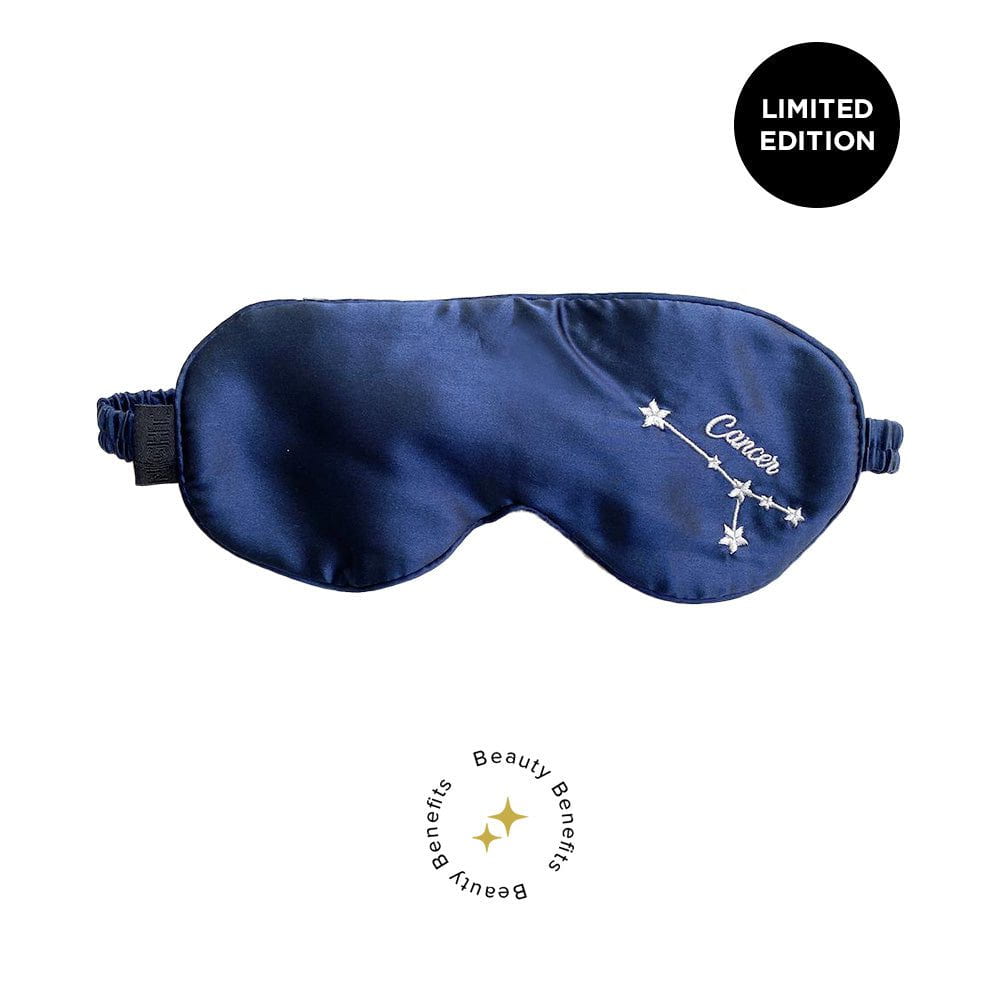 NIGHT Silk Eyemask Cancer Silk Zodiac Eye Mask -  Limited Edition!