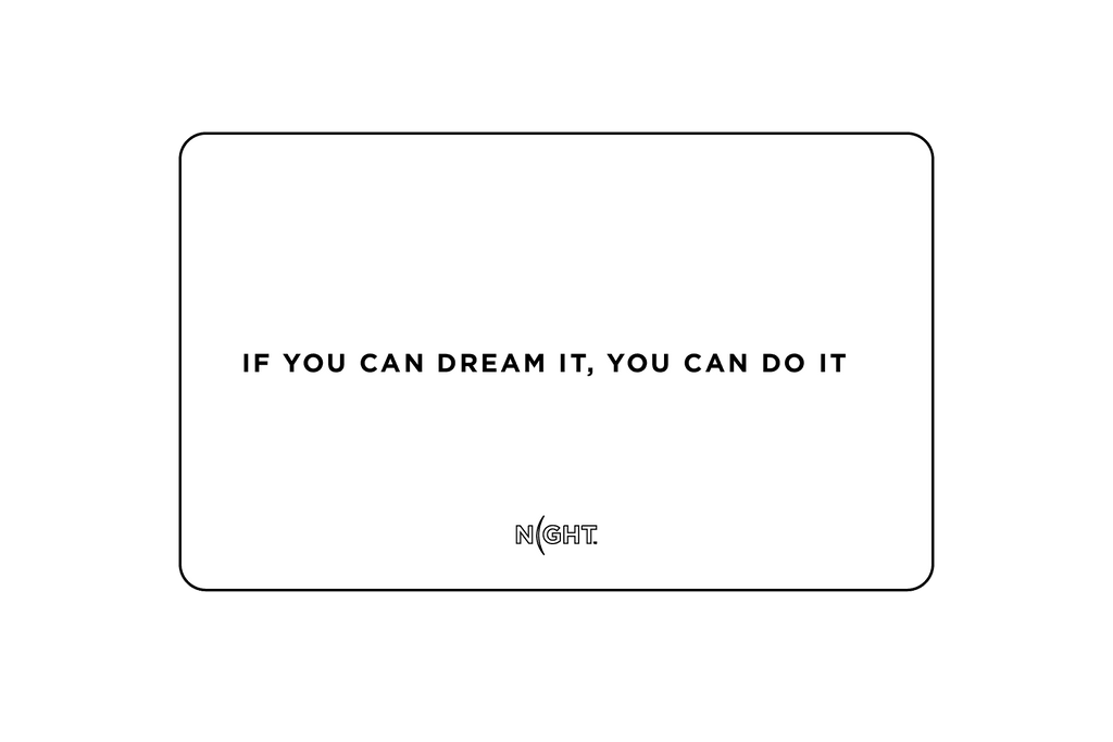 if you can dream it, you can do it e-gift card