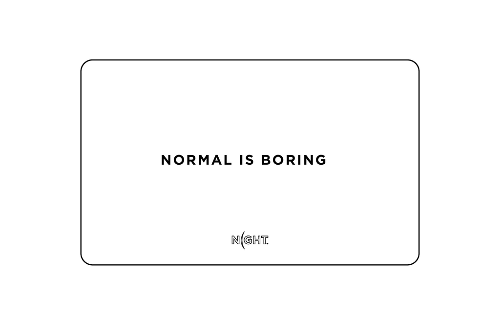 normal is boring e-gift card