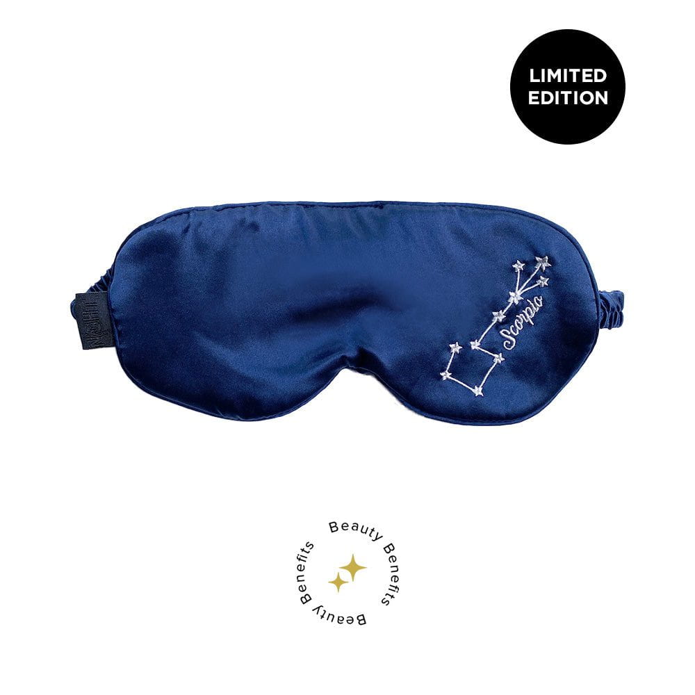 NIGHT Silk Eyemask Scorpio Silk Zodiac Eye Mask -  Limited Edition!