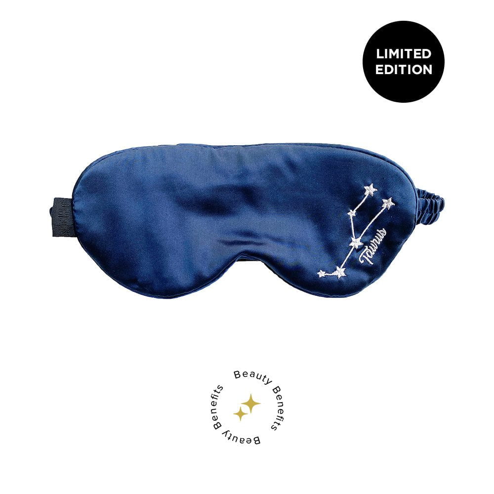 NIGHT Silk Eyemask Taurus Silk Zodiac Eye Mask -  Limited Edition!